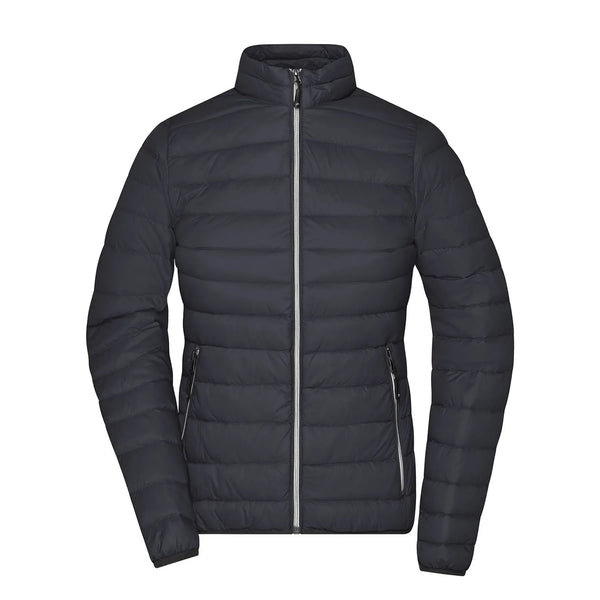 Giacca Ladies Down grigio / S - personalizzabile con logo