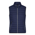 Giacca Ladies Down Vest blu / S - personalizzabile con logo