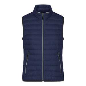 Giacca Ladies Down Vest blu / S - personalizzabile con logo