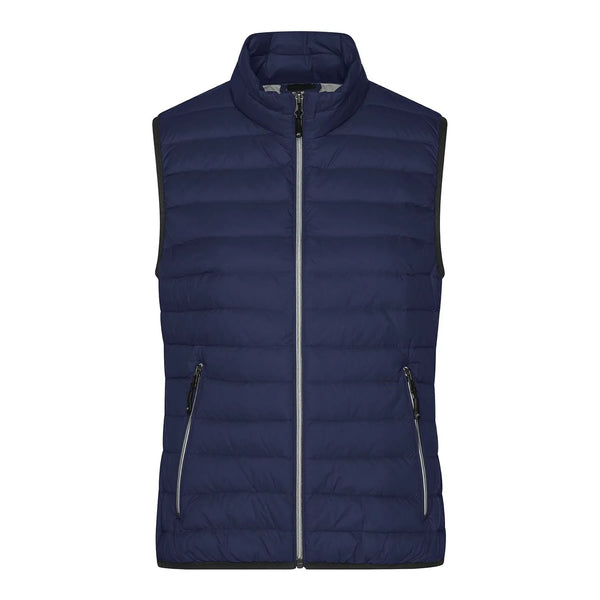 Giacca Ladies Down Vest blu / S - personalizzabile con logo