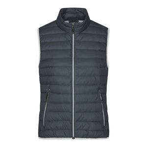 Giacca Ladies Down Vest grigio / S - personalizzabile con logo