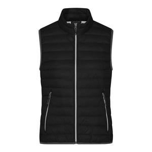 Giacca Ladies Down Vest nero / S - personalizzabile con logo