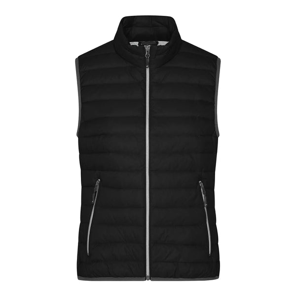 Giacca Ladies Down Vest nero / S - personalizzabile con logo