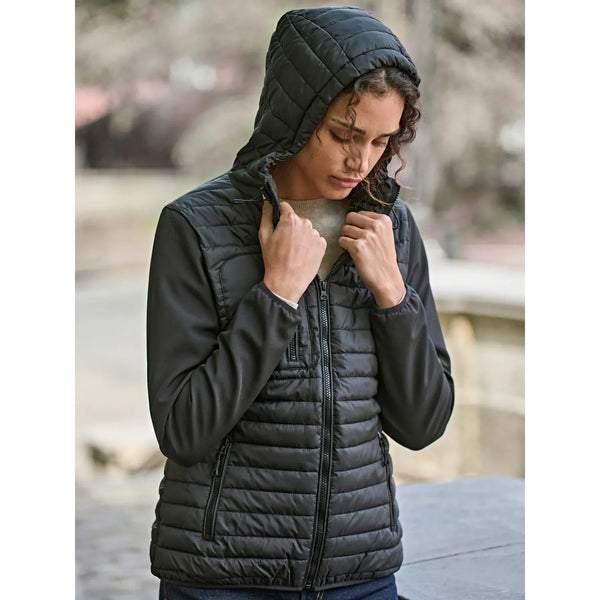 Giacca Ladies Hooded Crossover - personalizzabile con logo
