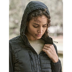 Giacca Ladies Hooded Crossover - personalizzabile con logo