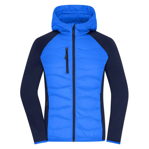 Giacca Ladies Hybrid blu / XS - personalizzabile con logo