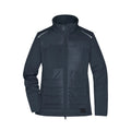 Giacca Ladies Hybrid grigio / XS - personalizzabile con logo