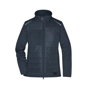 Giacca Ladies Hybrid grigio / XS - personalizzabile con logo