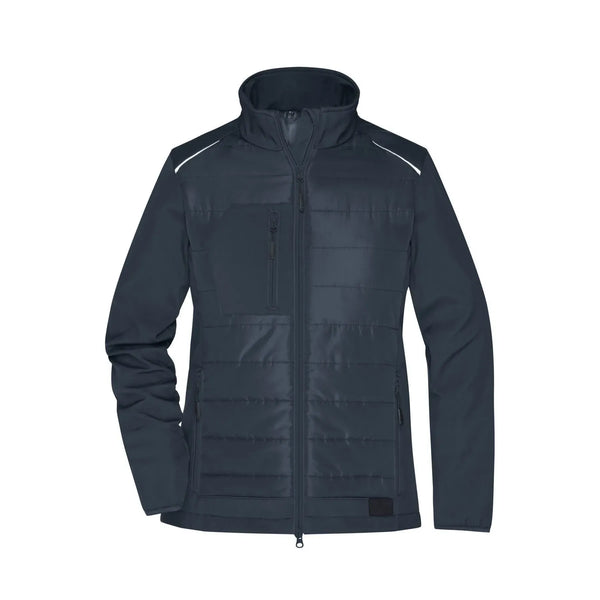 Giacca Ladies Hybrid grigio / XS - personalizzabile con logo