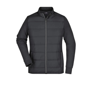 Giacca Ladies Hybrid nero / S - personalizzabile con logo