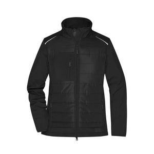 Giacca Ladies Hybrid nero / XS - personalizzabile con logo