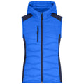Giacca Ladies Hybrid Vest blu / XS - personalizzabile con logo