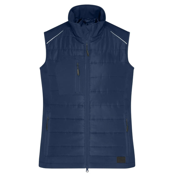 Giacca Ladies Hybrid Vest blu / XS - personalizzabile con logo
