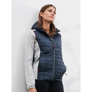 Giacca Ladies Knitted Hybrid - personalizzabile con logo