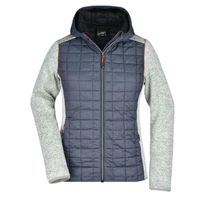 Giacca Ladies Knitted Hybrid - personalizzabile con logo