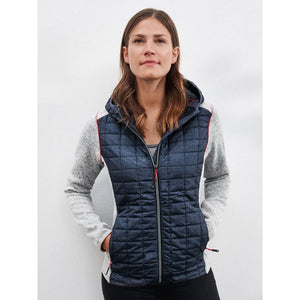 Giacca Ladies Knitted Hybrid - personalizzabile con logo