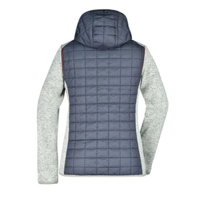 Giacca Ladies Knitted Hybrid - personalizzabile con logo