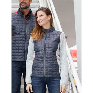 Giacca Ladies Knitted Hybrid - personalizzabile con logo