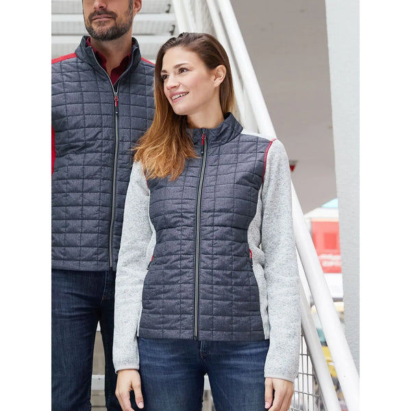 Giacca Ladies Knitted Hybrid - personalizzabile con logo