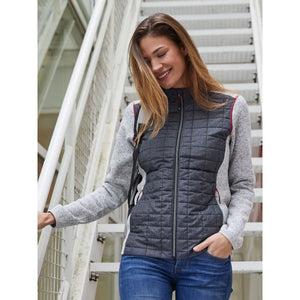 Giacca Ladies Knitted Hybrid - personalizzabile con logo