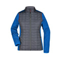 Giacca Ladies Knitted Hybrid royal / XS - personalizzabile con logo