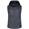 Giacca Ladies Knitted Hybrid Vest grigio / S - personalizzabile con logo