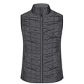 Giacca Ladies Knitted Hybrid Vest grigio / XS - personalizzabile con logo