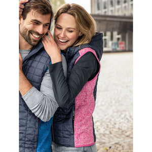 Giacca Ladies Knitted Hybrid Vest - personalizzabile con logo