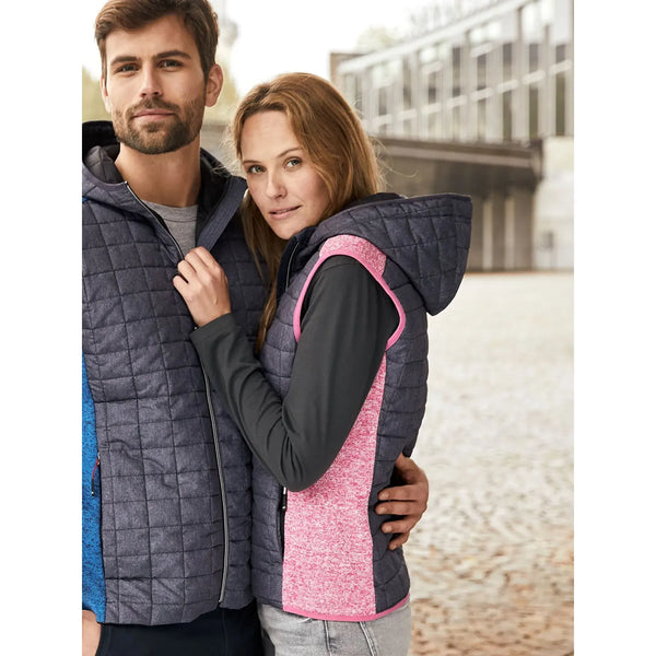 Giacca Ladies Knitted Hybrid Vest - personalizzabile con logo