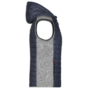 Giacca Ladies Knitted Hybrid Vest - personalizzabile con logo