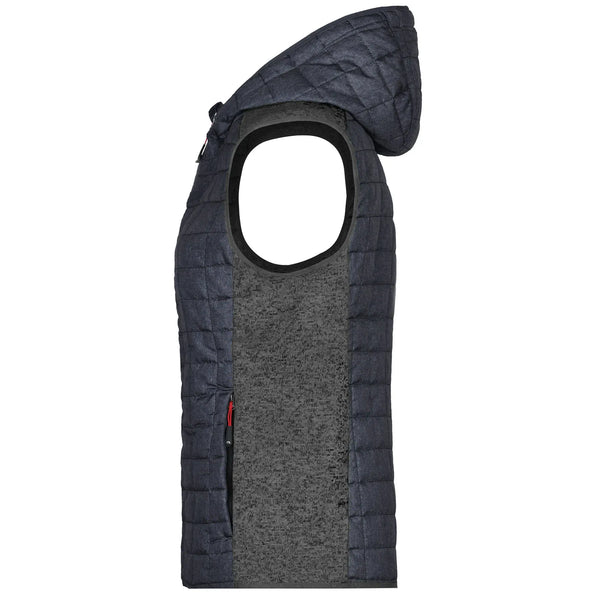 Giacca Ladies Knitted Hybrid Vest - personalizzabile con logo
