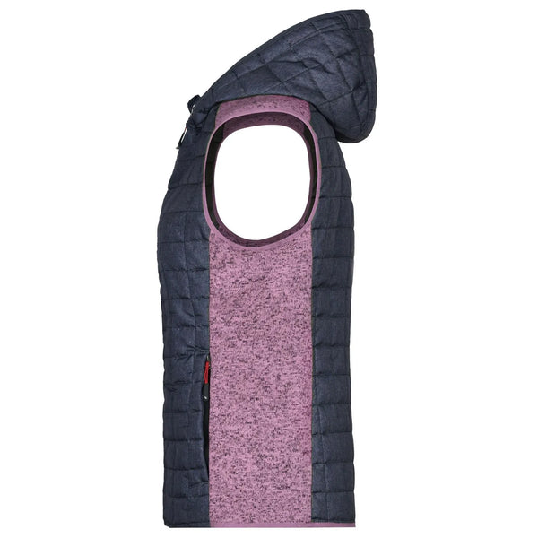 Giacca Ladies Knitted Hybrid Vest - personalizzabile con logo
