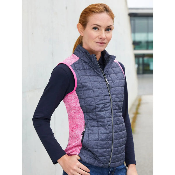 Giacca Ladies Knitted Hybrid Vest - personalizzabile con logo