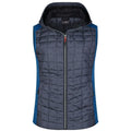 Giacca Ladies Knitted Hybrid Vest royal / S - personalizzabile con logo