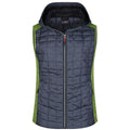 Giacca Ladies Knitted Hybrid Vest verde / S - personalizzabile con logo