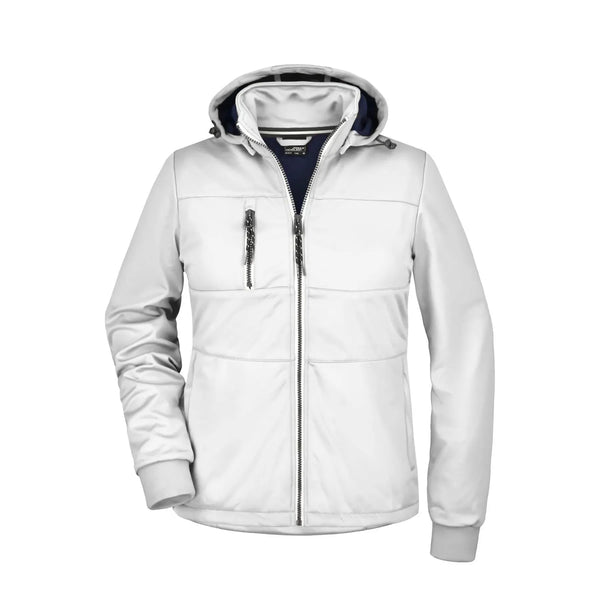 Giacca Ladies Maritime bianco / S - personalizzabile con logo