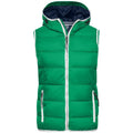 Giacca Ladies Maritime Vest verde / S - personalizzabile con logo