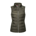 Giacca Ladies Nano Bodywarmer verde / XS - personalizzabile con logo