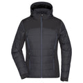 Giacca Ladies Outdoor Hybrid nero / S - personalizzabile con logo