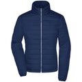 Giacca Ladies Padded blu / S - personalizzabile con logo