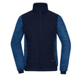Giacca Ladies Padded Hybrid blu / XS - personalizzabile con logo
