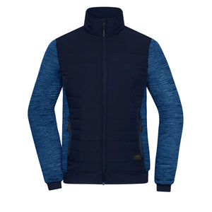 Giacca Ladies Padded Hybrid blu / XS - personalizzabile con logo