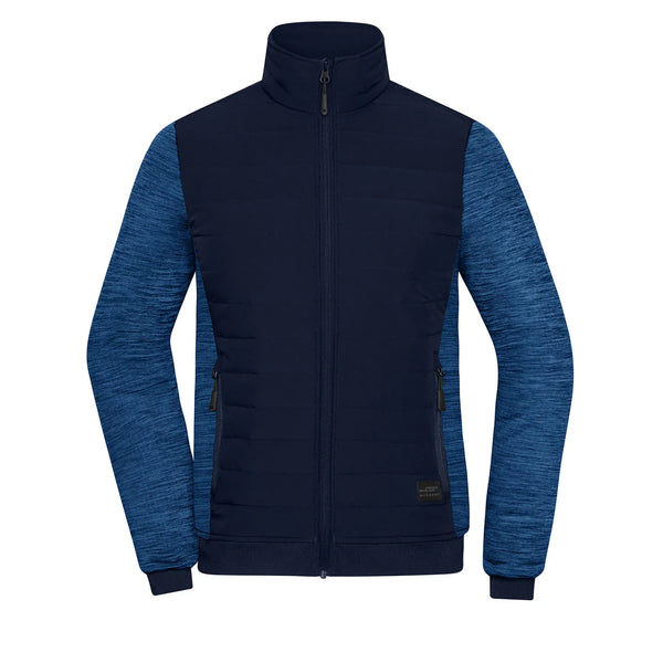 Giacca Ladies Padded Hybrid blu / XS - personalizzabile con logo