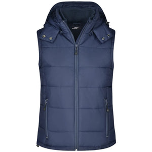 Giacca Ladies Padded Vest blu / S - personalizzabile con logo