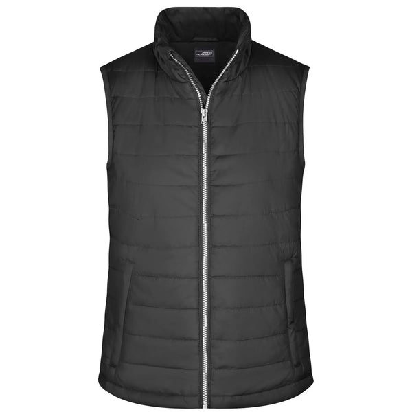Giacca Ladies Padded Vest nero / S - personalizzabile con logo