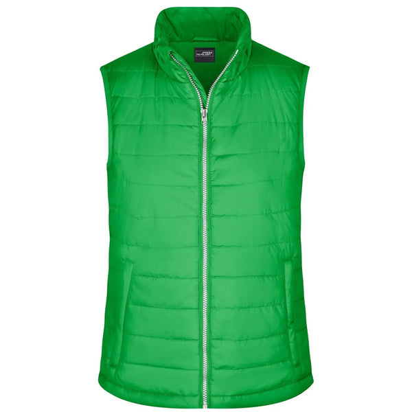 Giacca Ladies Padded Vest verde / S - personalizzabile con logo
