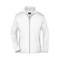 Giacca Ladies Promo Softshell bianco / S - personalizzabile con logo
