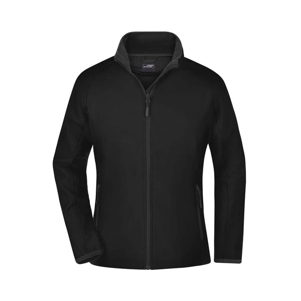 Giacca Ladies Promo Softshell nero / S - personalizzabile con logo