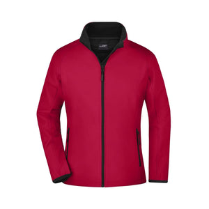 Giacca Ladies Promo Softshell rosso / S - personalizzabile con logo