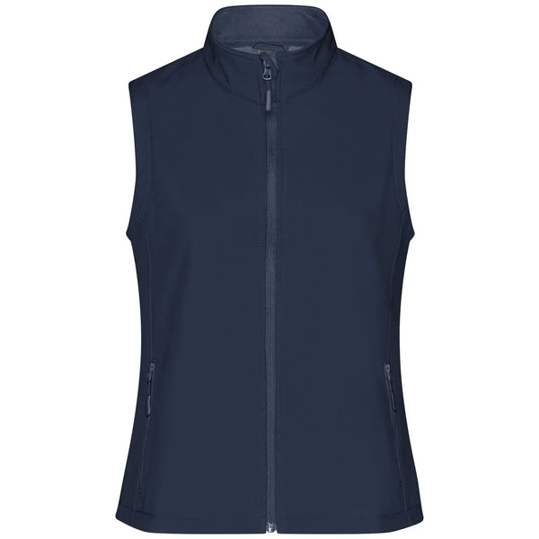 Giacca Ladies Promo Softshell Vest blu / S - personalizzabile con logo